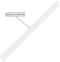 Sanitrax- S2 Spring Door Part