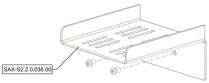 Sanitrax- S2 Shelf Soap Set/2