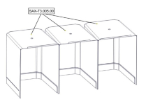 Sanitrax- Top Interor RAL 9003
