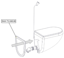 Sanitrax- T3 Toilet Coaming