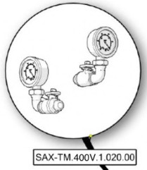 Sanitrax- 400V Pressure W/Valv