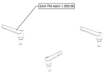 Sanitrax- 400V Pumpslid Handle
