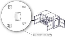 Sanitrax- 480V Hinge Door St/3