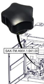 Sanitrax- 480V Knob Tank Door