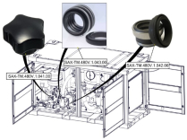 Sanitrax- 480V Seal Shaft 95M