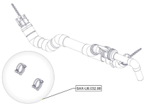 Sanitrax- U8 Clamp/Bolt Pipe