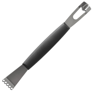 Stainless Steel Zester Black Handle