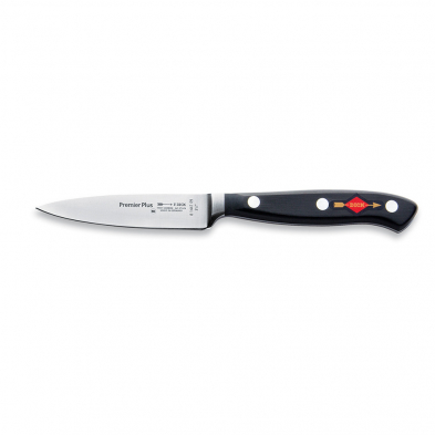 F.Dick 8144709 Premier Plus Series 3.5" Paring Knife, Black Handle.