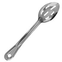 Stainless Steel Slotted Economy Spoon 11"