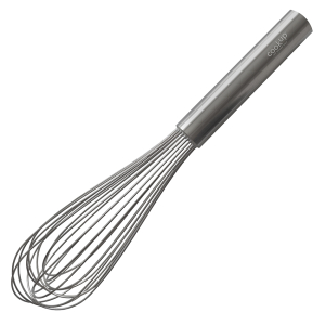 Stainless Steel Piano Style Whip 12"