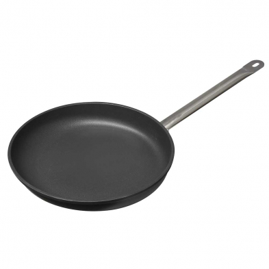 AMT AL532 Frying Pan with Stainless Steel Handles, Non-Induction.