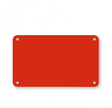 Profboard b10122a Series 1000, Replaceable Single Cutting Sheet, 30 x 50cm, Red