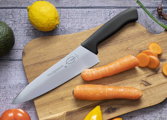 FDick prodynamic series knife on cutting board