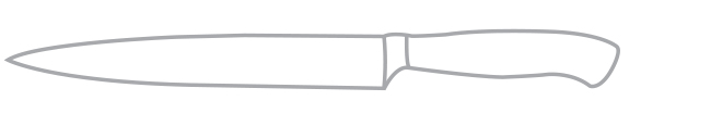 carving knife sketch image