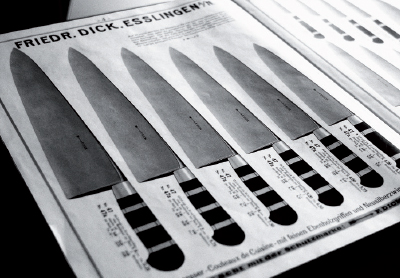 FDick various blade types displayed in an image