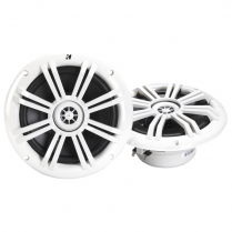 Haut-parleurs marins Coaxiaux Kicker - Series KM60,  16,5 cm, 150 W de crête/50 W RMS