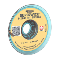 TRESSE A DESSOUDER #2 (JAUNE) 1.5mm 1/16" 10 pieds