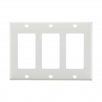 PLAQUE DECORA TRIPLE BLANCHE