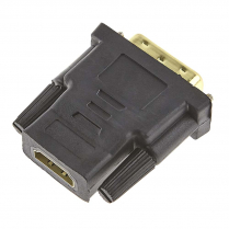 ADAPTATEUR DVI MALE A HDMI FEMELLE