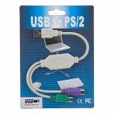 CONVERTISSEUR USB A 2 PS2