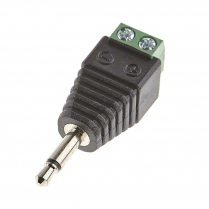 3.5mm MONO MALE A BLOC TERMINAL