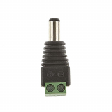 ADAPTATEUR DC MALE A 2VIS 2.5MM