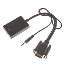 VGA + audio VERS SORTIE HDMI