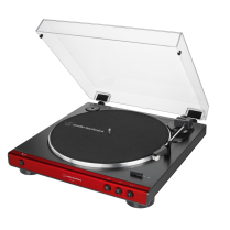 TABLE TOURNANTE ROUGE A COURROIE AUDIO-TECHNICA