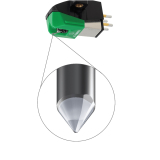 Cartouche Audio-Technica VM95E à aiguille elliptique 0.3 × 0.7 mil