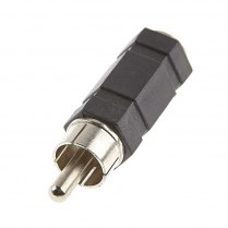 ADAPTATEUR 1/4" ST FEM / RCA MALE