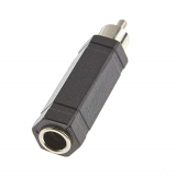 ADAPTATEUR 1/4" MONO FEM, RCA MALE