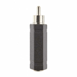 ADAPTATEUR 1/4" MONO FEM, RCA MALE