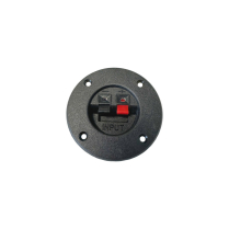 CONNECTEUR ROND HP 2 BORNE 2.5"OD  1.46"ID 4 TROUS