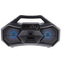 BICONIC BLUETOOTH SPEAKER WITH USB/FM RADIO BC-AU-BS-114-BK