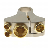 disc TERMINAL 24K GOLD POS. 1-4 & 8 AWG WIRE