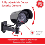 FAUSSE CAMERA AVEC SUPPORT ET LED 9V NOIR