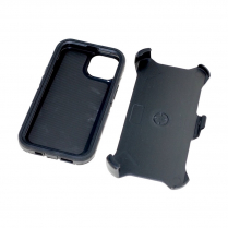 Etui Rigide avec Clip Pivotante iPhone 13 Noir