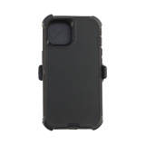 Etui Rigide avec Clip Pivotante iPhone 13 Noir