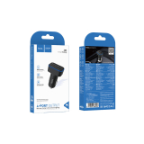 Z63 4-Port USB Car Charger (15W) &ndash; Dual USB-C + Dual USB-A