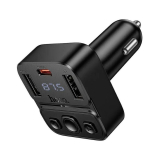 TRANSMETTER FM HOCO E87 AVEC CHARGEUR 35W 2X USB-A 1X USB-C