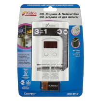 DETECTEUR KIDDLE MONOXIDE/GAS/PROPANE