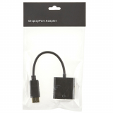 Mini-Displayport to VGA Adapter Cable, Male to Female, Black