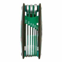 FOLDING HEX KEY SET (9 PC.)