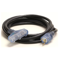 RALLONGE 5' 10/3 L5-30 → TRI-TAP 15A – GÉNÉRATRICE