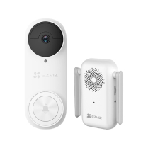 KIT SONNETTE VIDEO 3K(5MP) /CARILLON WI-FI A BATTERIE EZVIZ