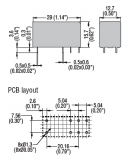 Relay LOVATO 24VAC 8A 2 Contacts