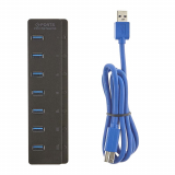 HUB USB 7 PORTS 3.0 AVEC SW