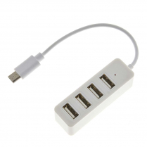 disc HUB TYPE C A USB 2.0 4 PORTS