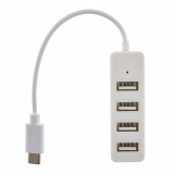 disc HUB TYPE C A USB 2.0 4 PORTS