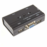 KVM SWITCH 2 PORT VGA/USB AVEC CABLES